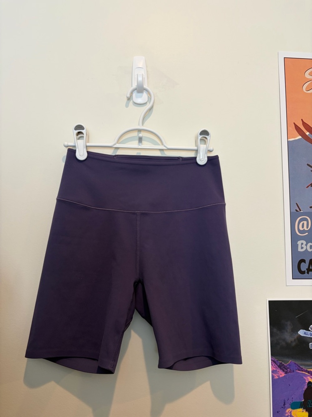 Uniqlo Women's Dark Purple Bike Shorts